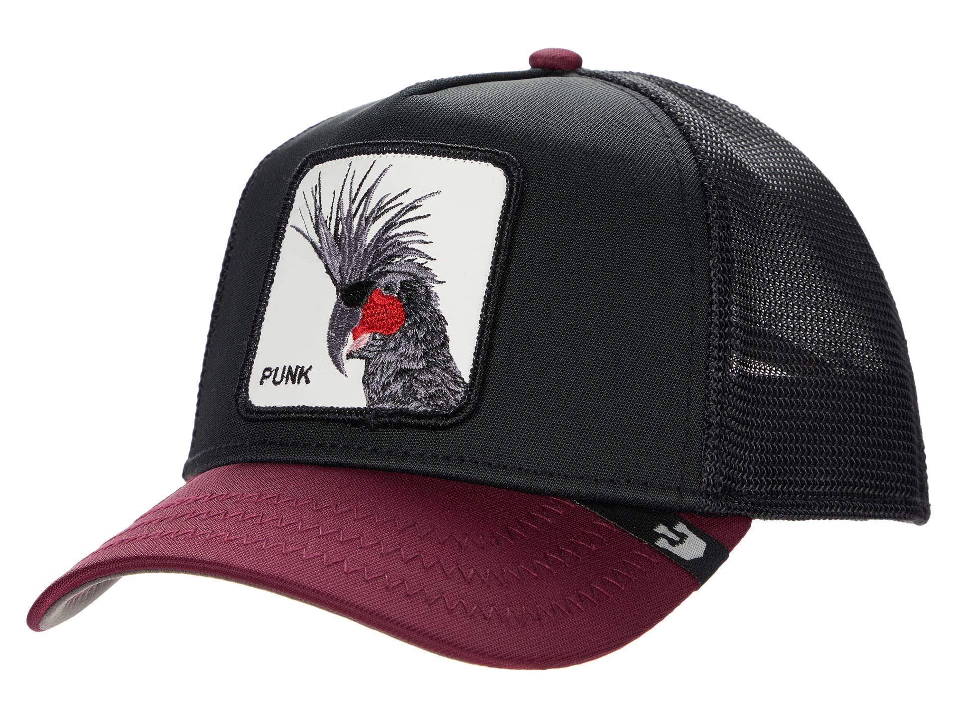 Goorin Bros -The Farm - Punk Sqwauk Black Men&s Trucker Hat 101-0687-BLK One