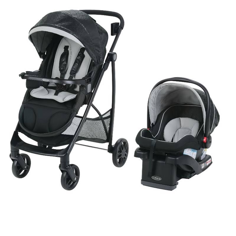 Graco Views Stroller Travel System with SnugRide 35 LX Infant Car - Frankie