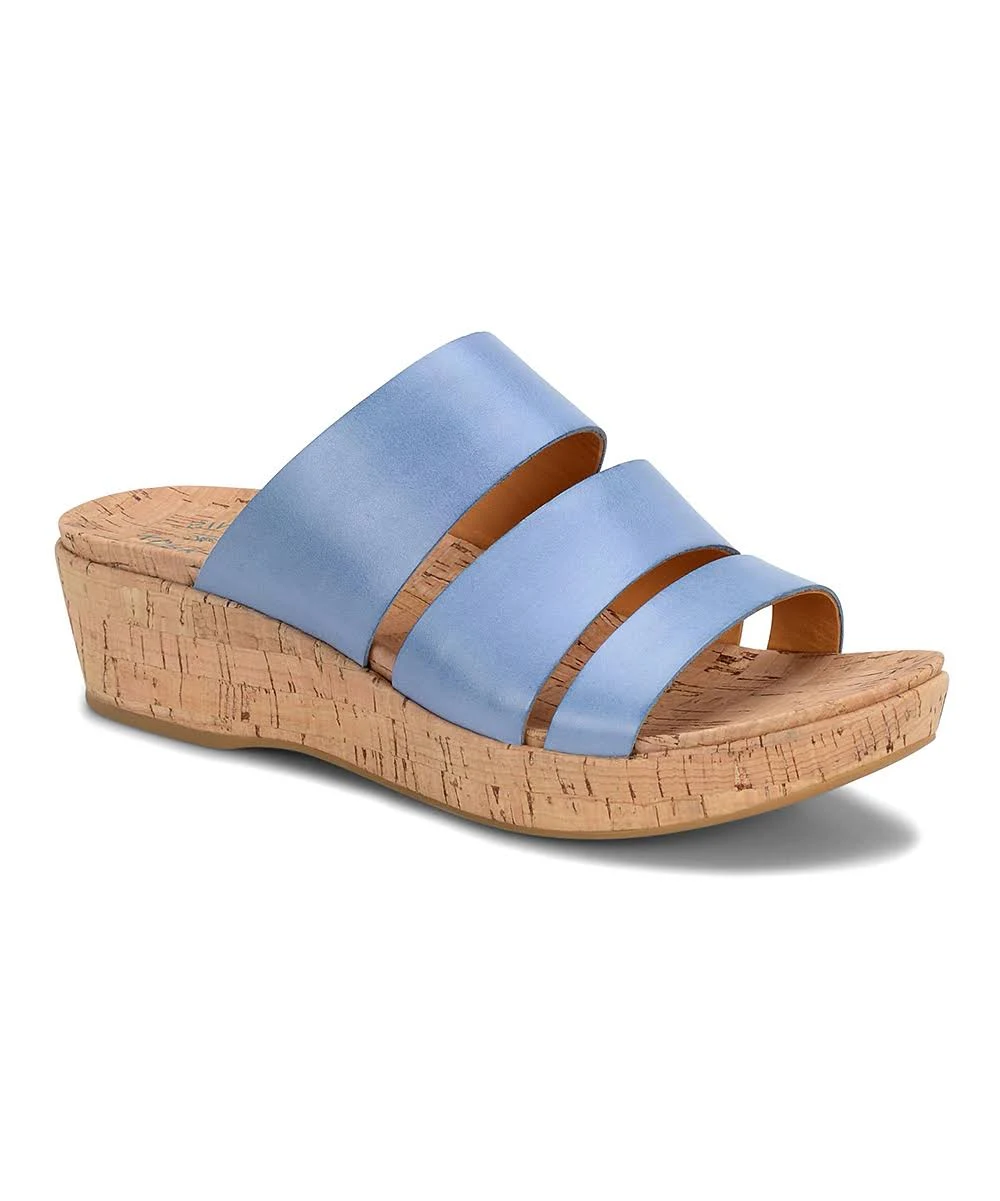 Kork-Ease Menzie Cork Sandals - 7 - Blue