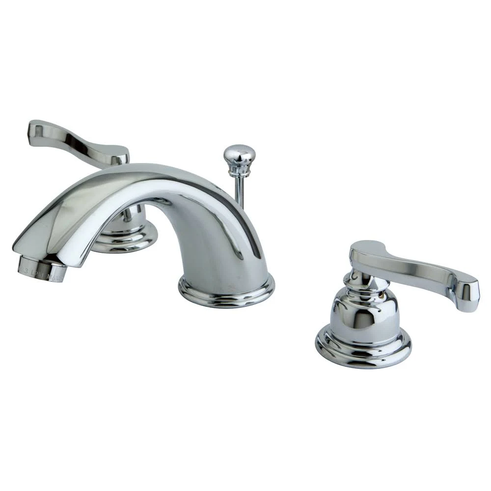 Kingston Brass Royale 8x22 Widespread Bathroom Faucet - Polished Chrome