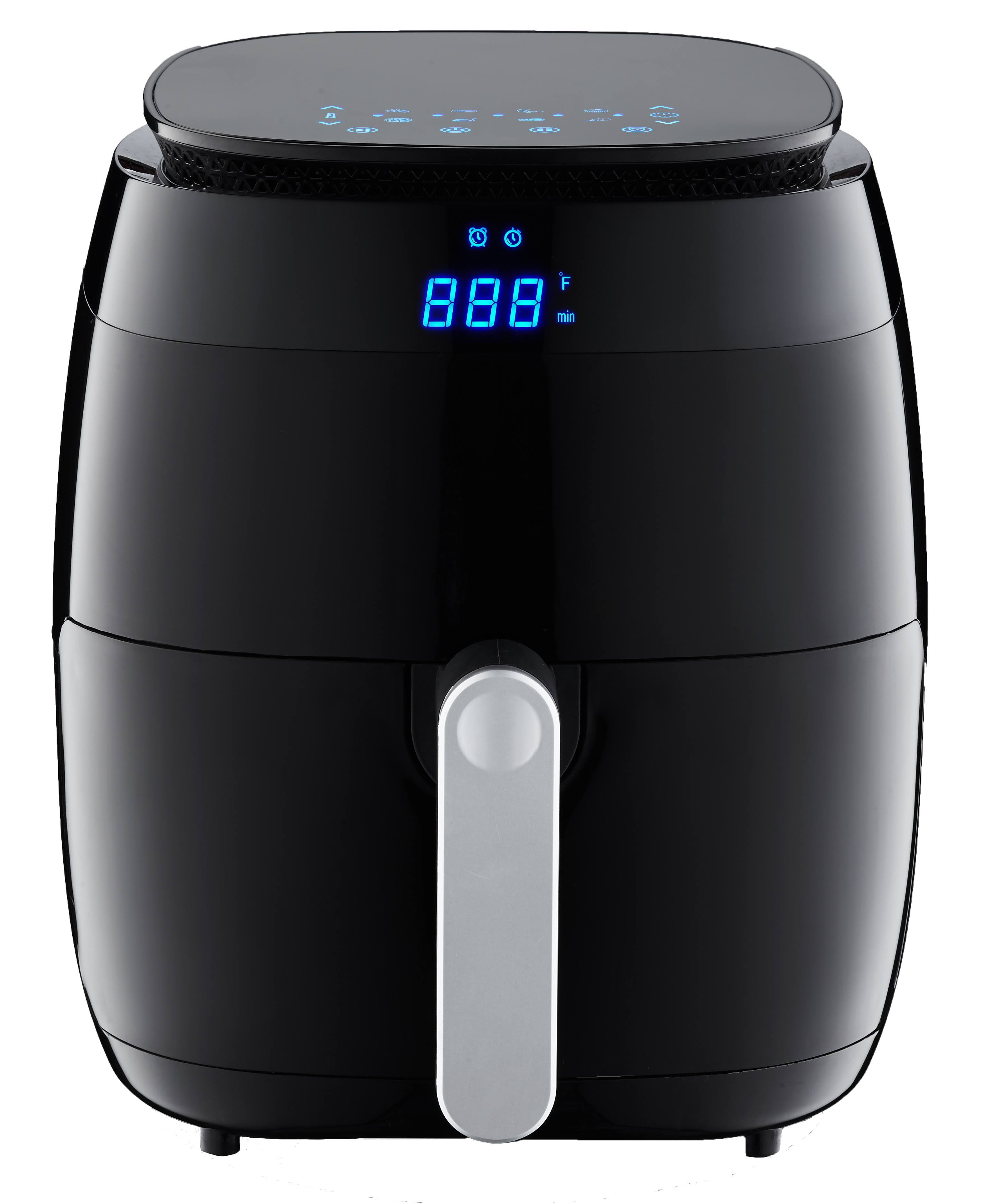 Gowise USA 5.0-Quart 1500-Watt Digital Air Fryer, (Black) Gw22821