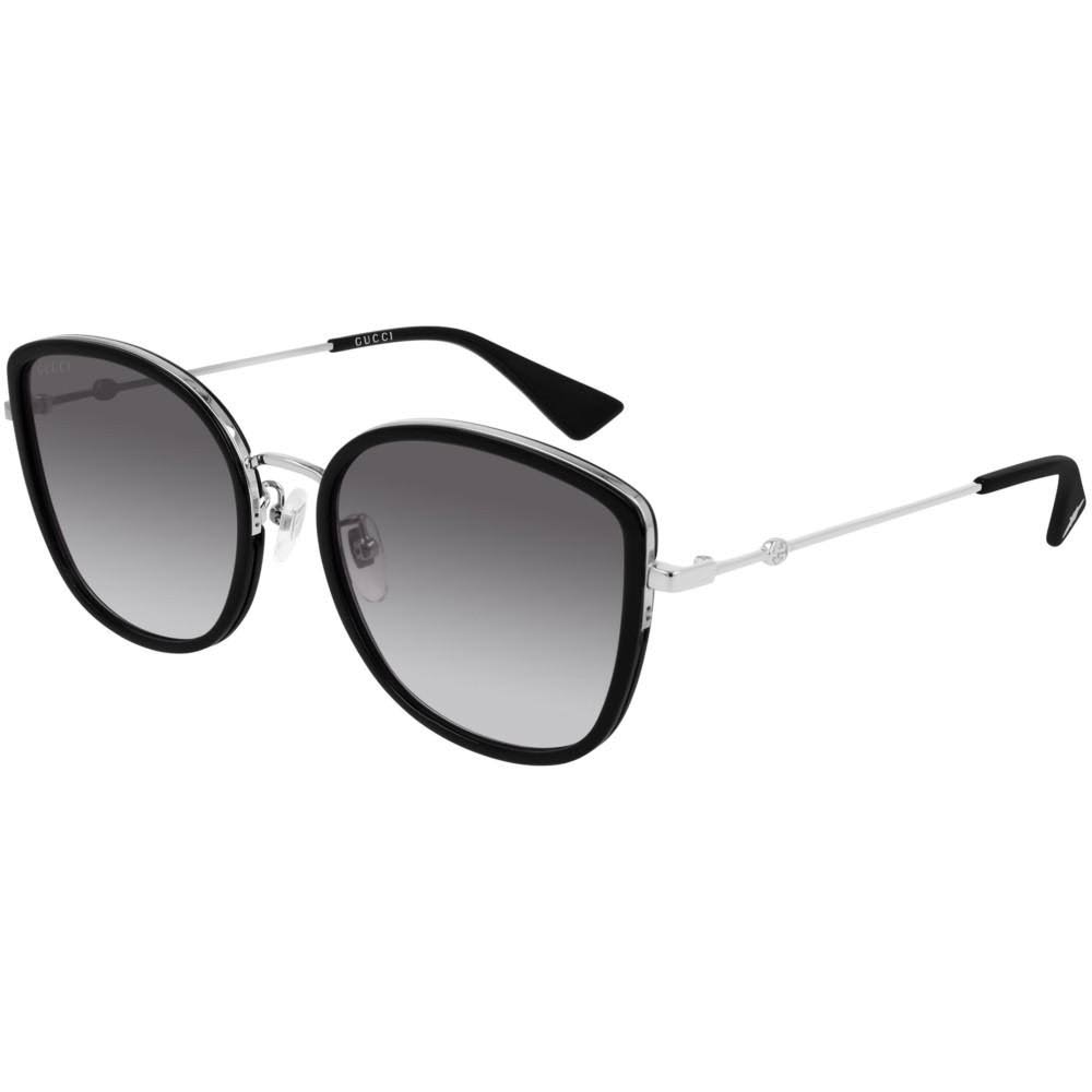 Gucci GG0606SK 002 Sunglasses Black 56mm