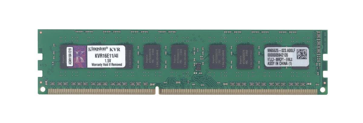 Kingston 4GB 1600Mhz DDR3 ECC CL11 DIMM Intel