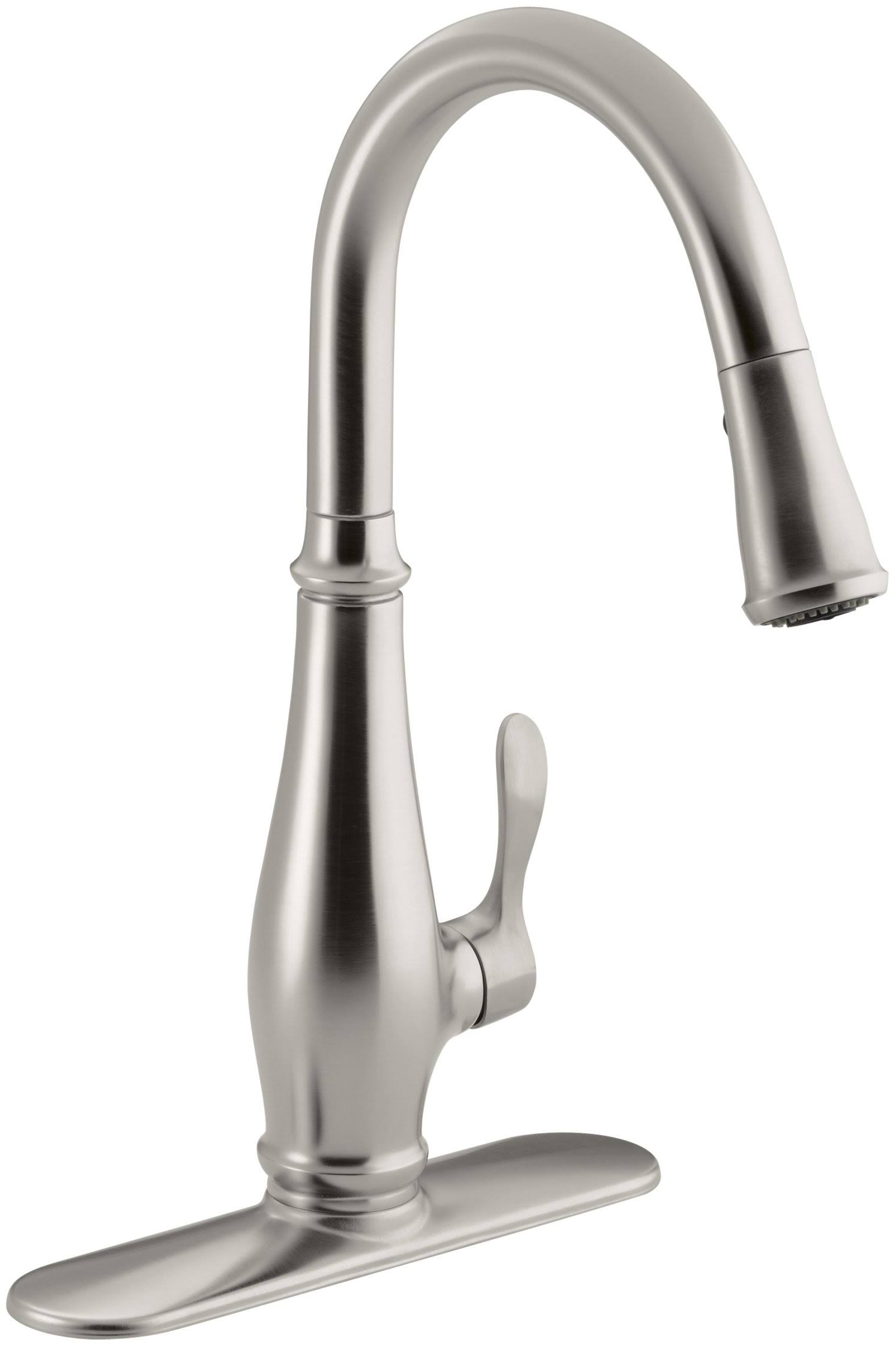 Kohler R780-vs Cruette Single-Handle Pull-Down Kitchen Faucet - Vibrant Stainless