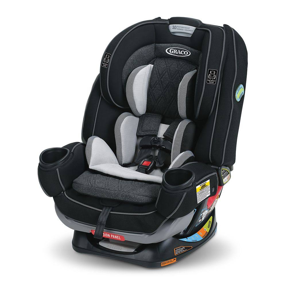 Graco 4ever Extend2Fit Platinum 4-in-1 Convertible Car Seat in Shale