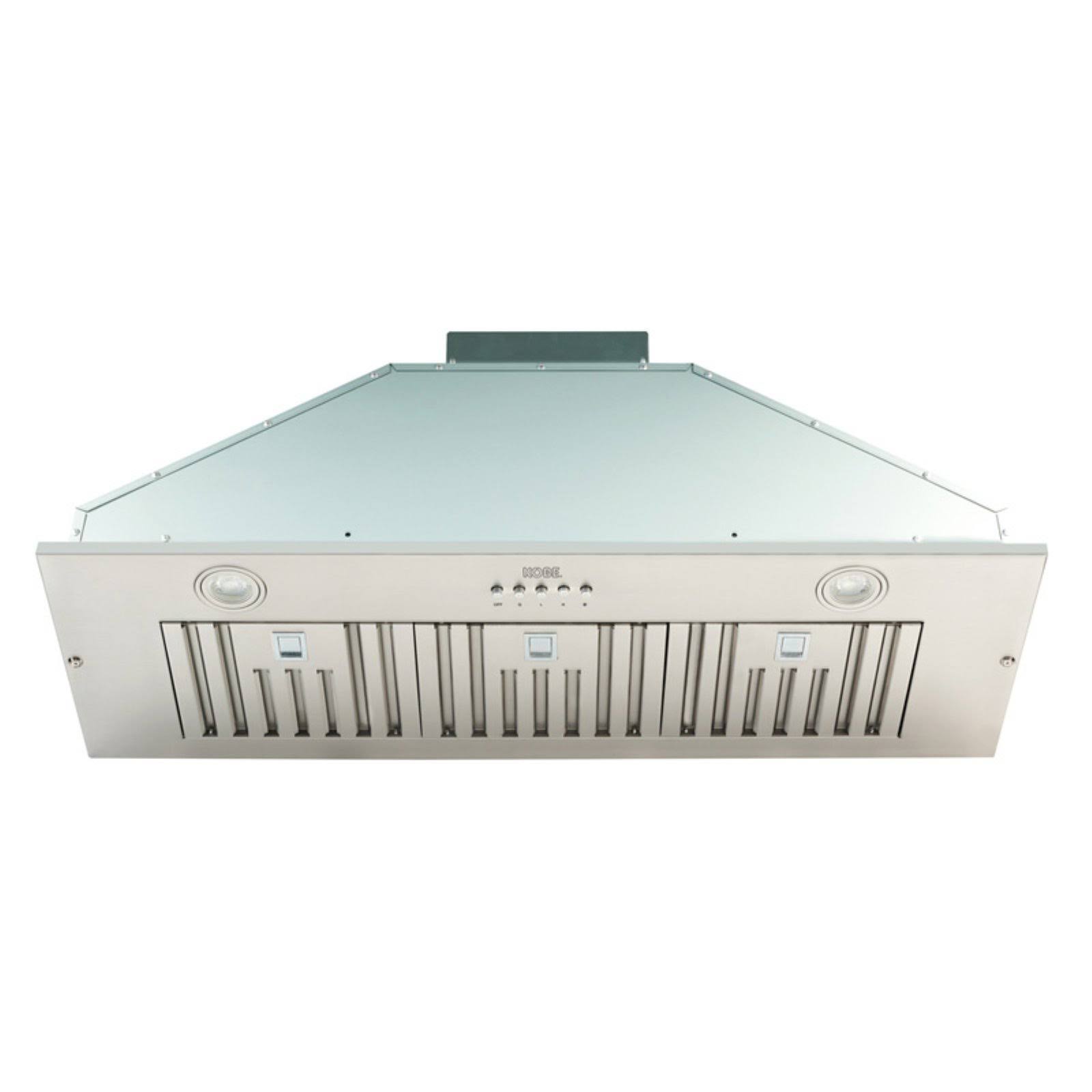 Kobe Inx2936sqbf-500-1 Brillia 36-inch Built-In/ Insert Range Hood, 3-Speed, 550 Cfm, LED Lights, Include both Baffle Filters an