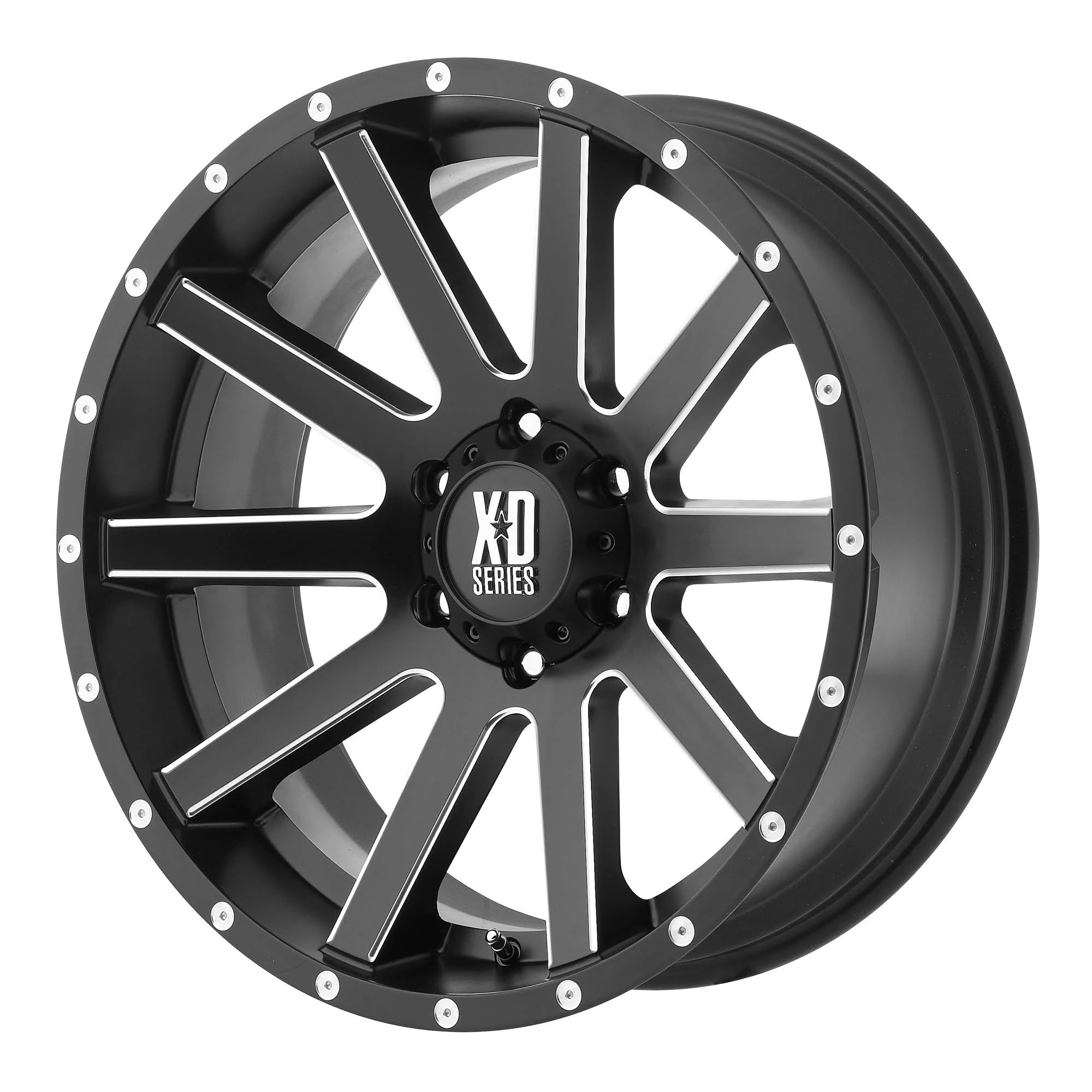 XD Series XD81889050918 XD818 Heist Wheel 18x9 5x5x127 +18mm Satin Black Milled