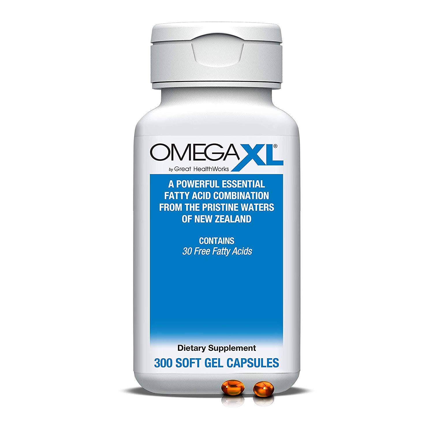 OmegaXL , 300 Count, All Natural Powerful Omega-3 Joint Health Supplement