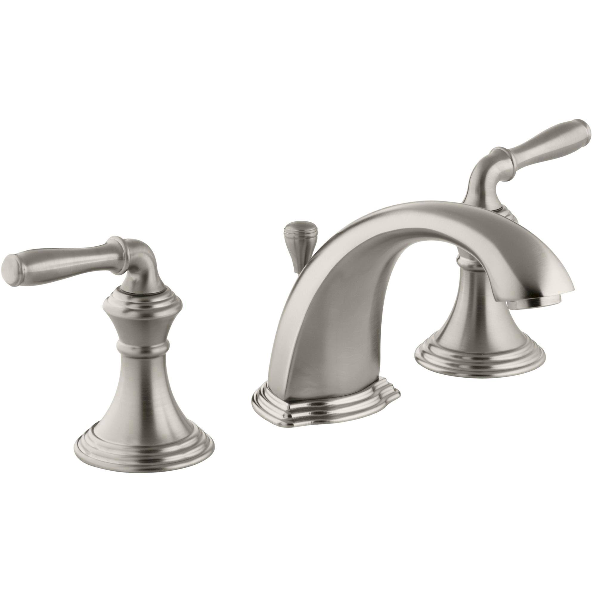 Kohler K-394-4-BN Devonshire Widespread Bathroom Faucet - Vibrant Brushed Nickel