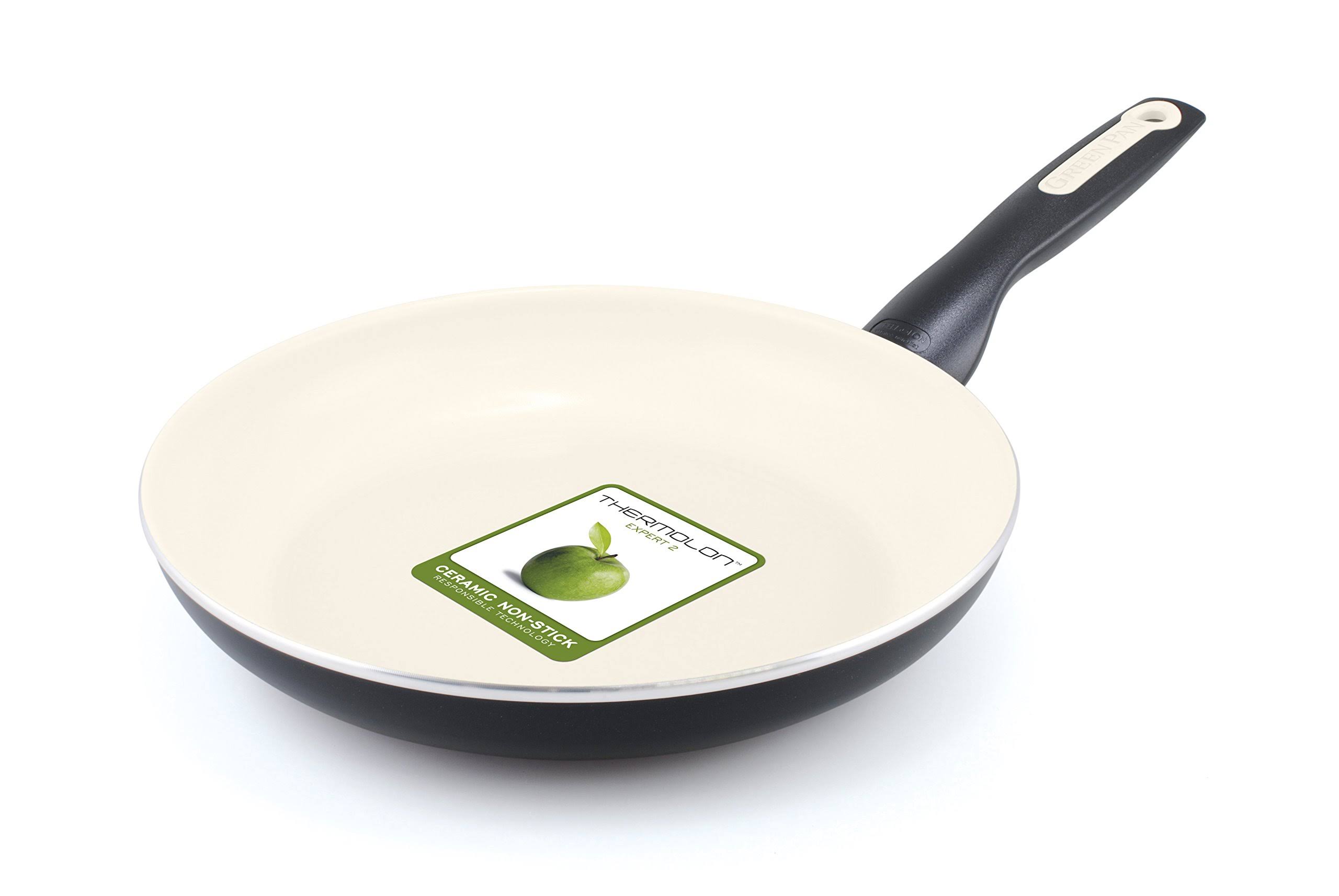 GreenPan Rio 12 inch Ceramic Non-Stick Fry Pan Black