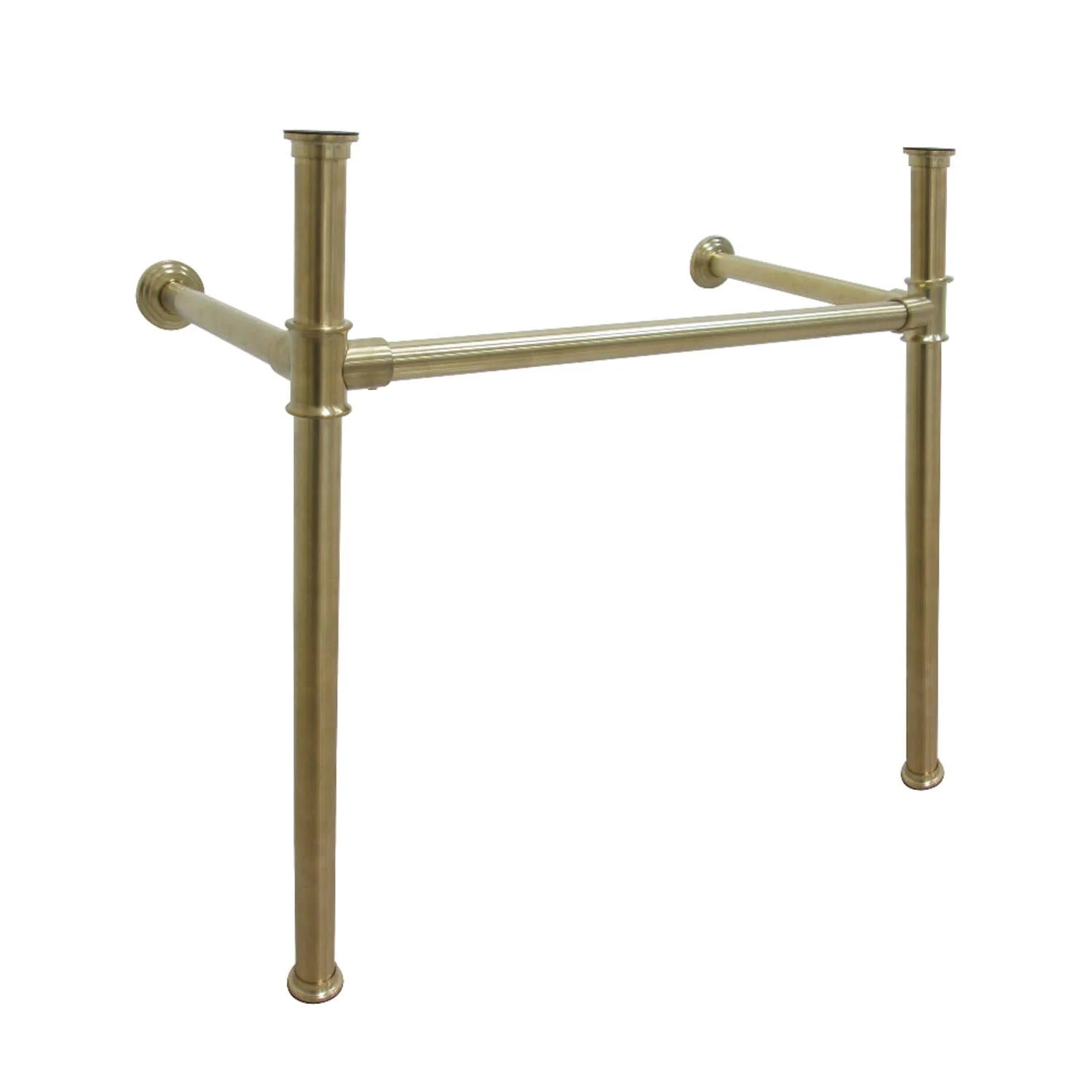 Kingston Brass VPB13687 Fauceture Stainless Steel Console Sink Legs, Brushed Brass