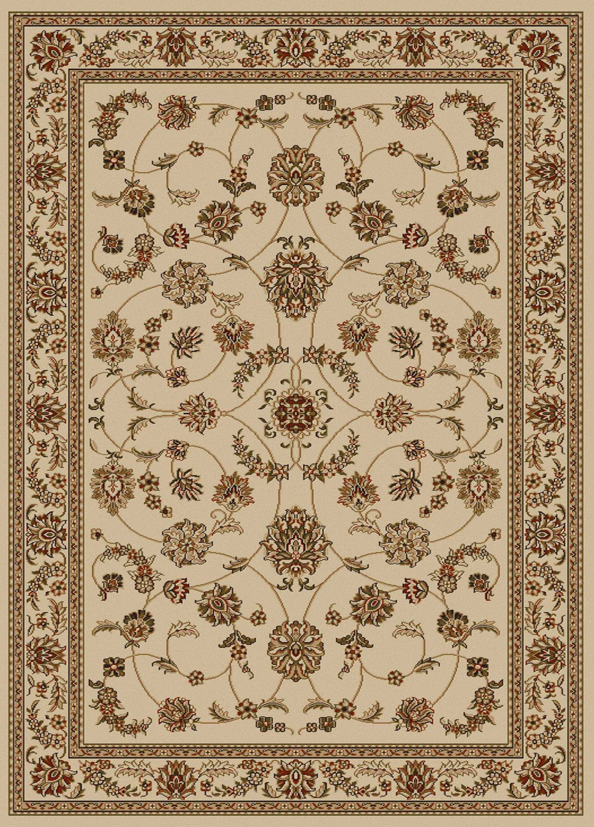 Radici Como 1596 9&10x22 x 12&10x22 Ivory Area Rug