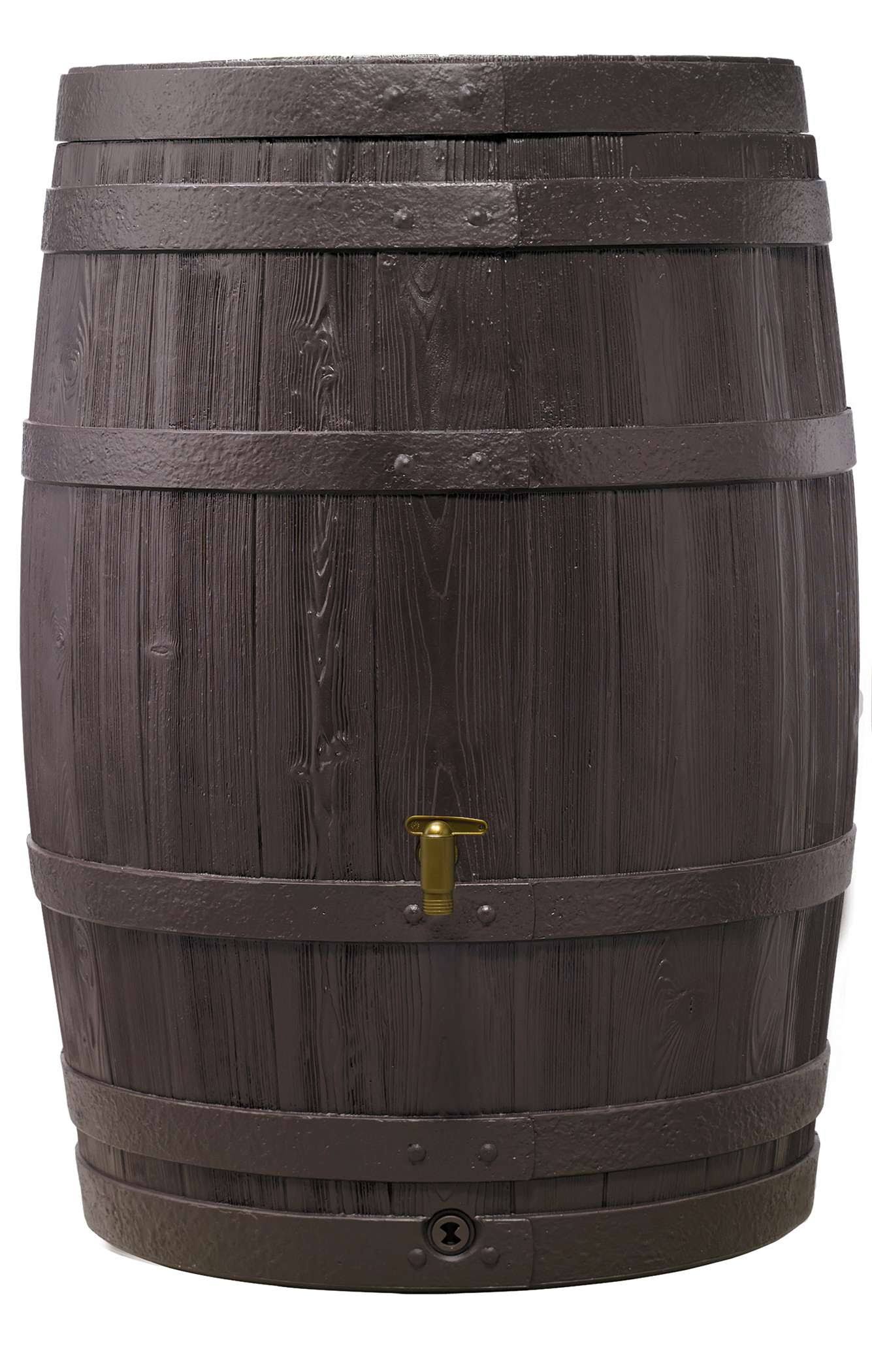 Exaco Vino Rain Barrel, Brown