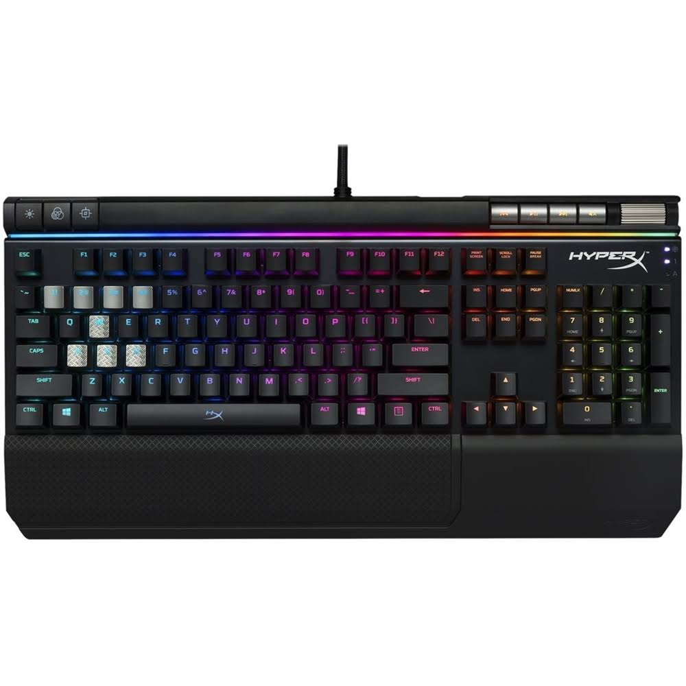 HyperX Alloy Elite RGB Mechanical Gaming Keyboard, Cherry MX Brown