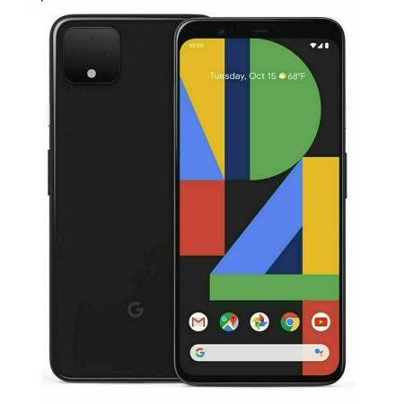 Google Pixel 4 64GB Just Black (Factory Unlocked) Smartphone - Refurbished Excellent