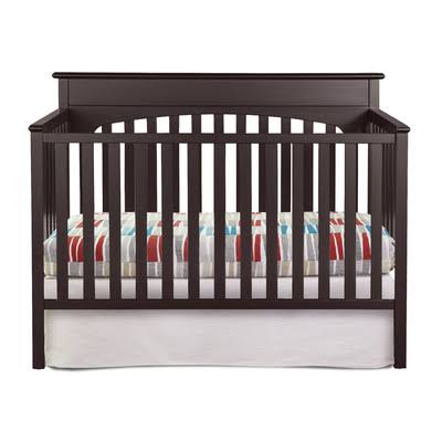 Graco Lauren 4-in-1 Convertible Crib Color: Espresso 04530-369