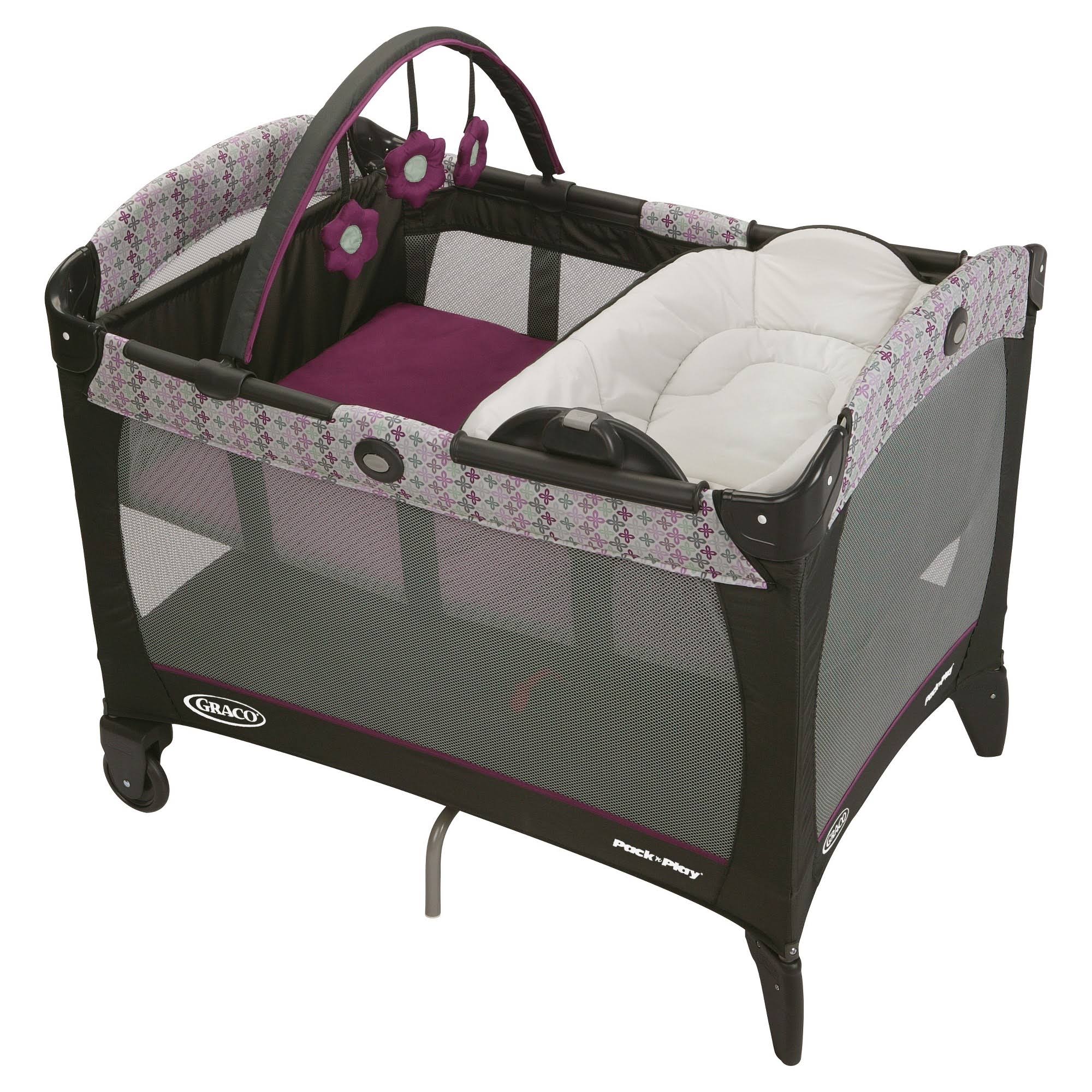 Graco Pack &n Play Reversible Napper u0026 Changer Playard - Nyssa