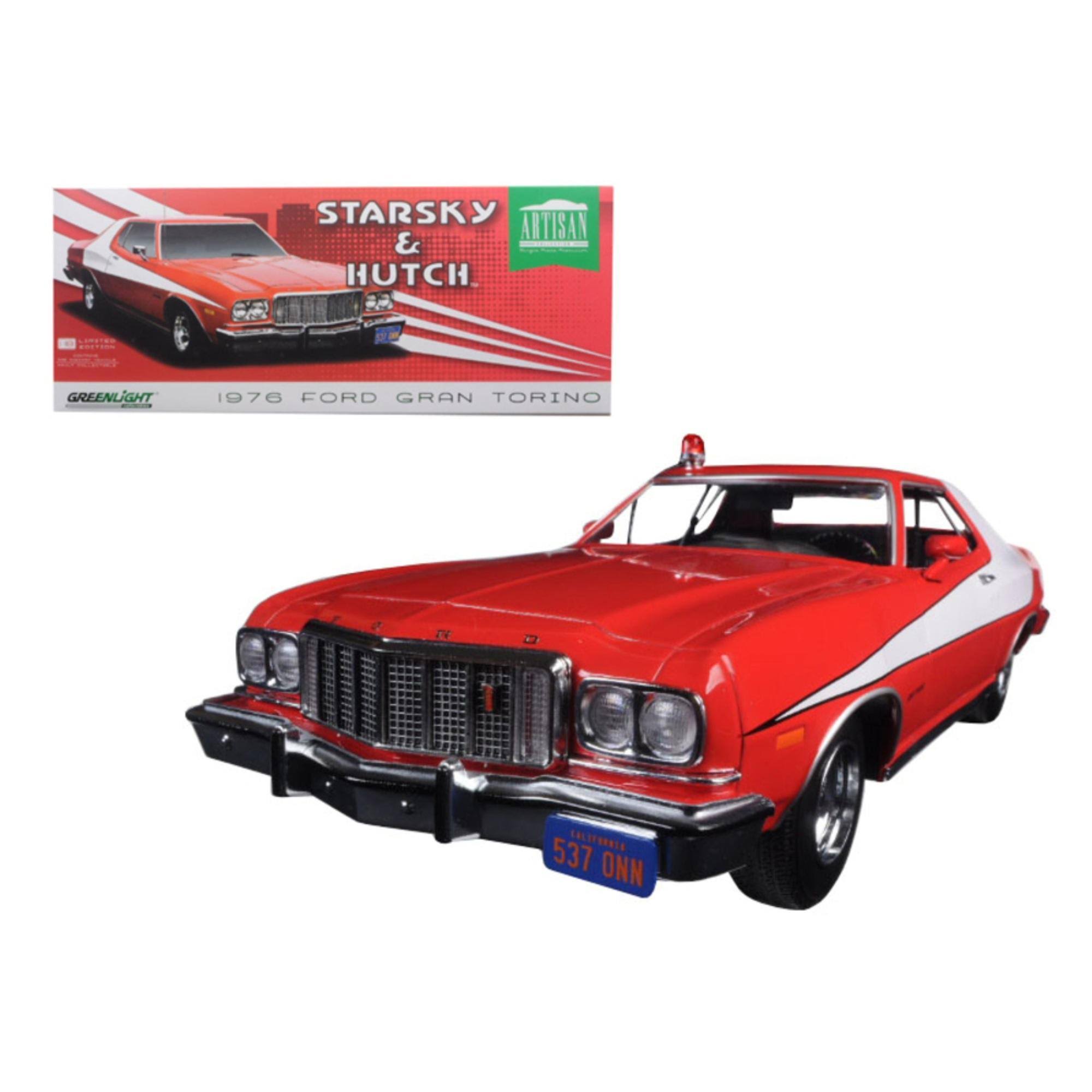 1976 Ford Gran Torino Starsky and Hutch (TV Series 1975-79) 1/18 Diecast Model