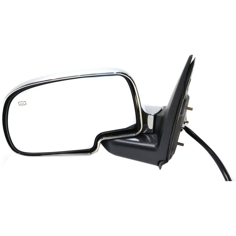 Replacement 2005 Chevy Silverado 1500 HD Kool Vue MIRROR. Driver SIDE, Chrome