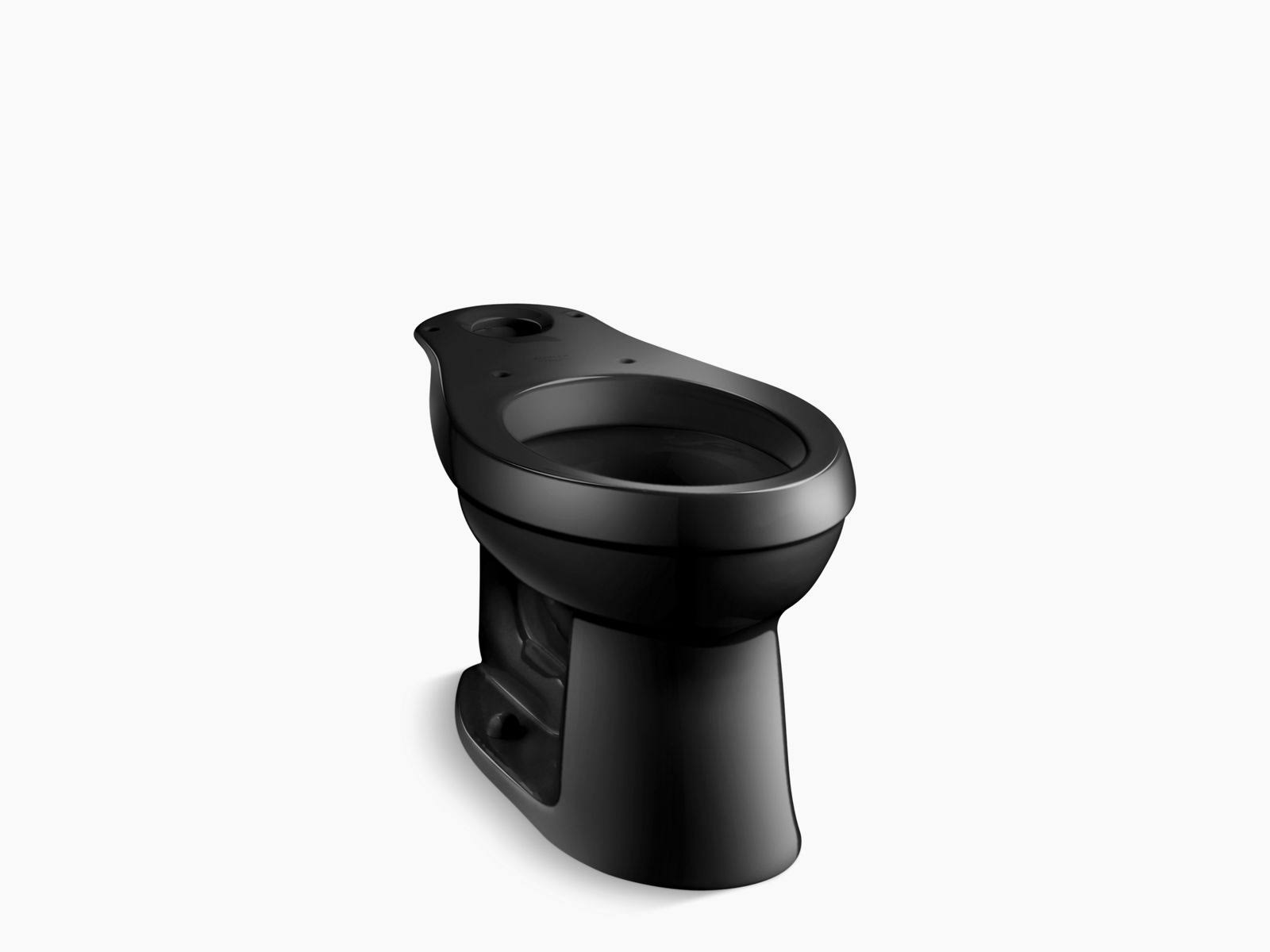 Kohler 4309-7 Cimarron Comfort Height Elongated Toilet Bowl - Black Black
