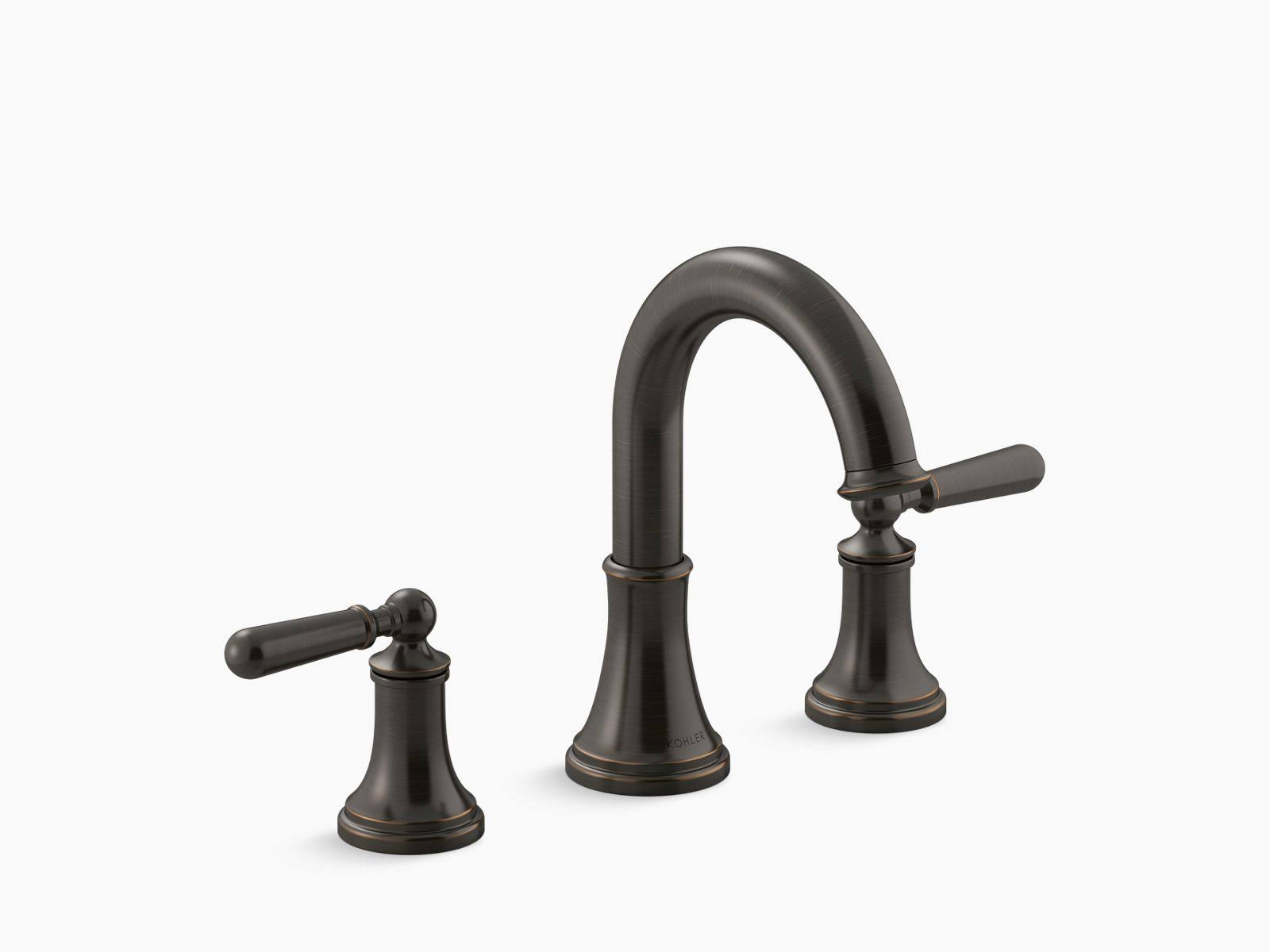 Kohler R30582-4D-2BZ Capilano Widespread Bathroom Sink Faucet - Oil-Rubbed Bronze