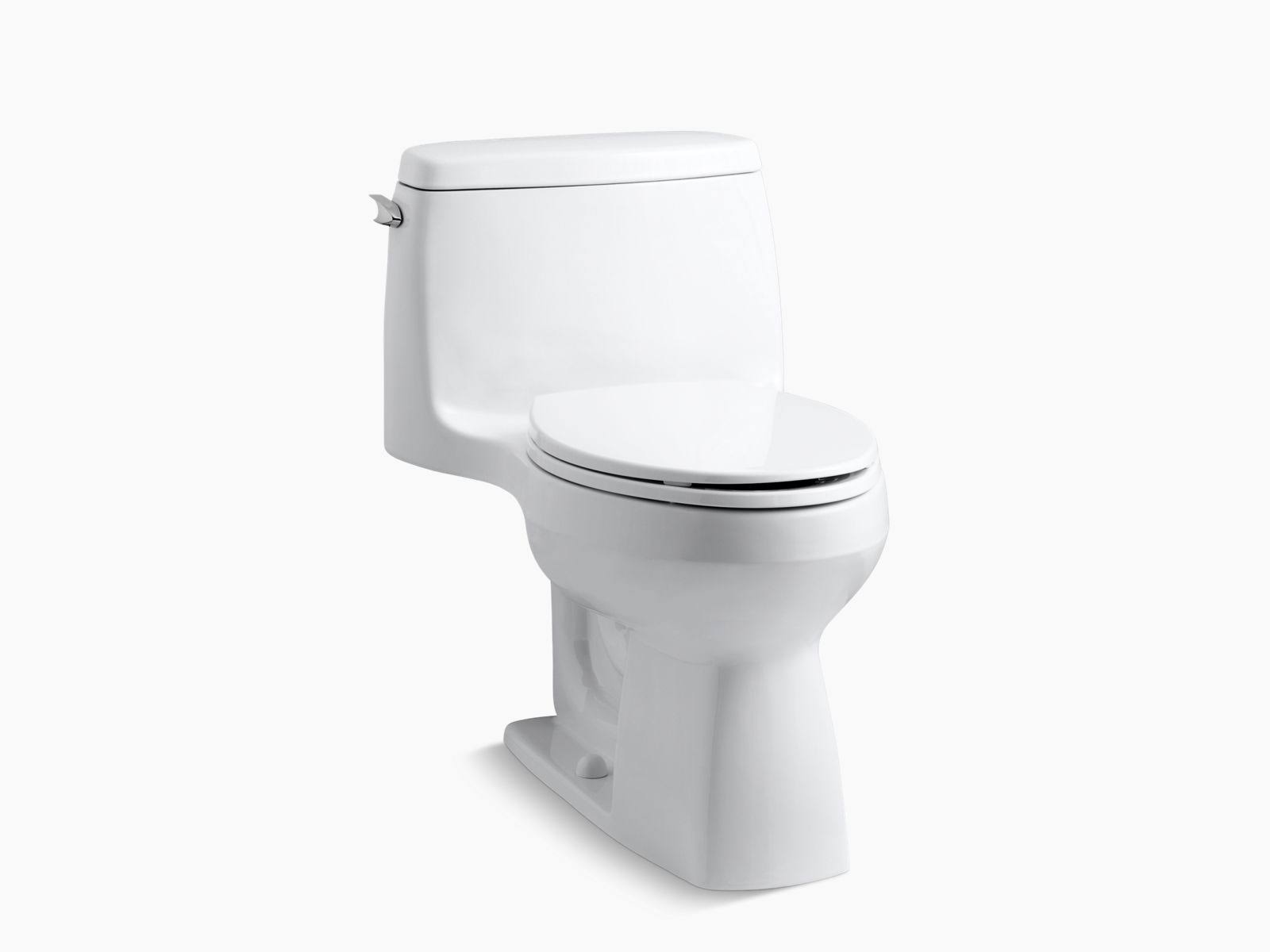 Kohler Santa Rosa Comfort Height Elongated One-Piece Toilet& 1.28 Gpf& White K-3810-0