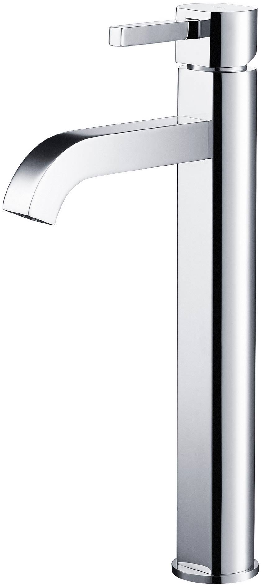 Kraus FVS-1007CH Ramus Solid Brass Single Lever Vessel Faucet in Chrome