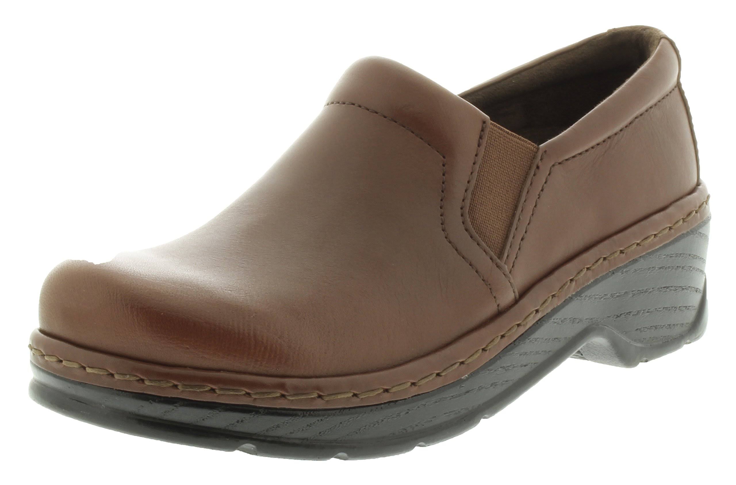 Klogs Footwear Women&s Naples Leather Closed-Back Nursing Clog