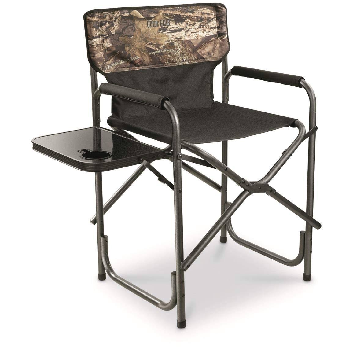 Guide Gear Oversized Tall Director's Chair 500 lb. Capacity Mossy Oak Break-Up Country