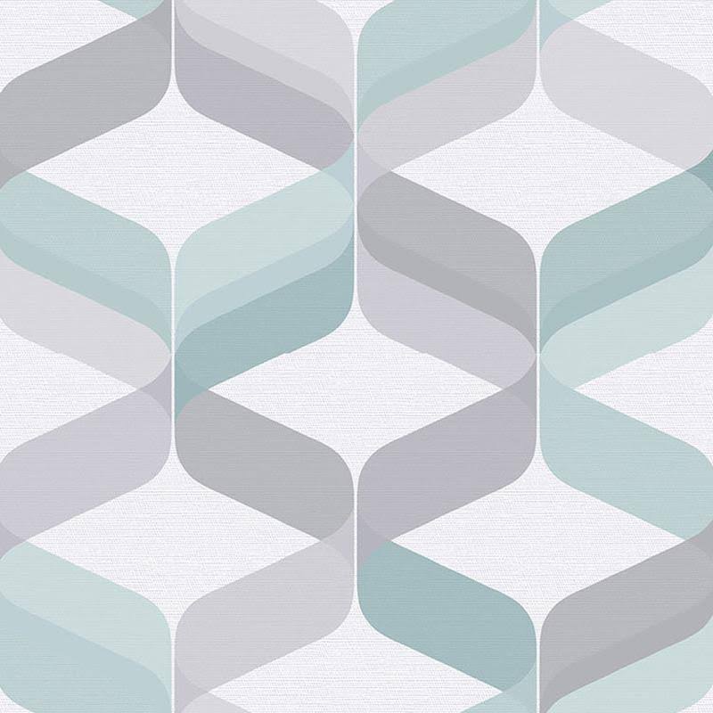 Graham u0026 Brown Retro Aqua Wallpaper