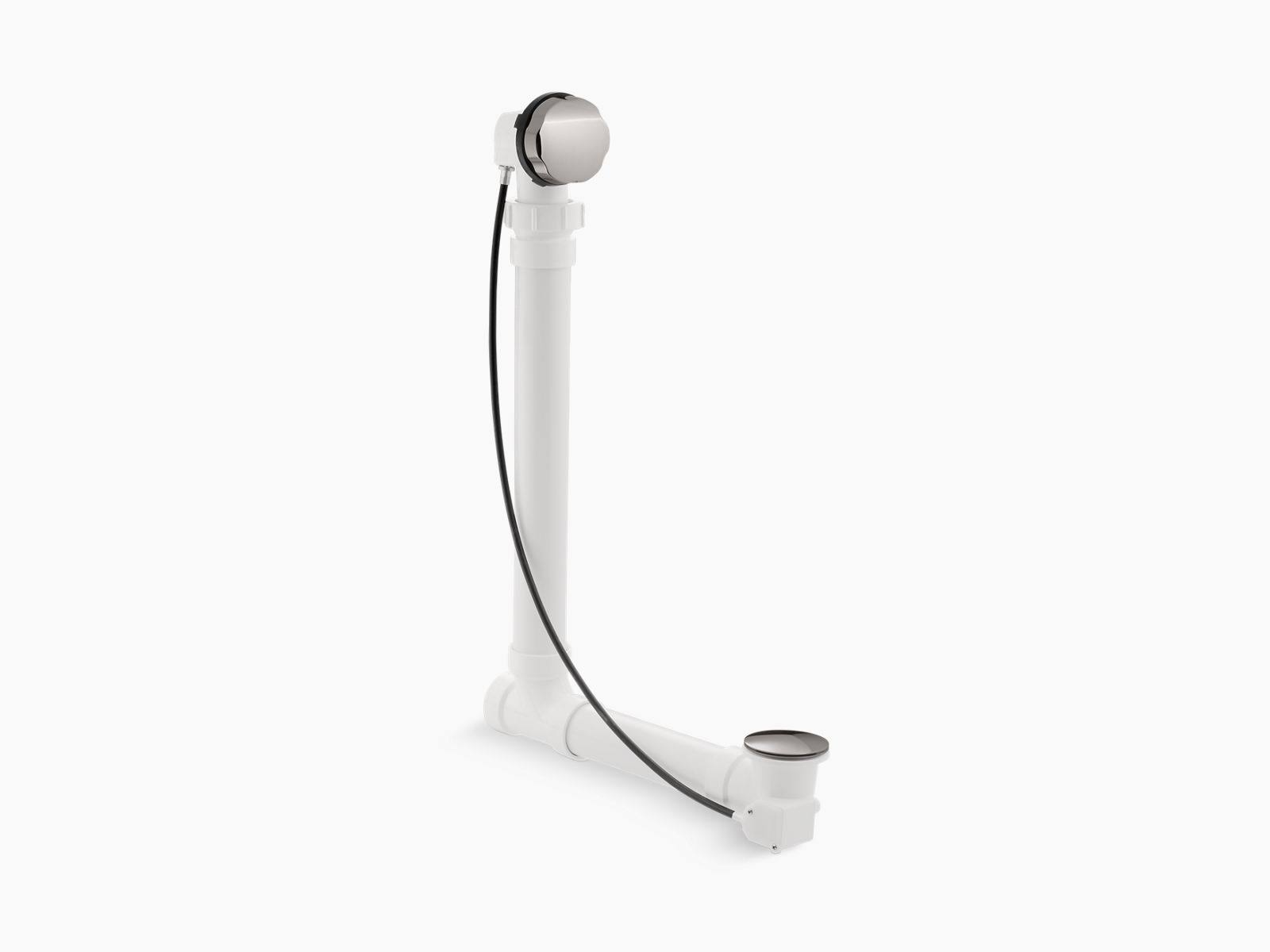 Kohler K-7213-TT Clearflo Cable Bath Drain with PVC Tubing