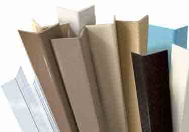 Corner Guards Smooth-Clear or Colored (2-1/2 in. x 2-1/2 in. x 8 ft. Heavy Duty Clear) Clear Lexan, KofflerGuards