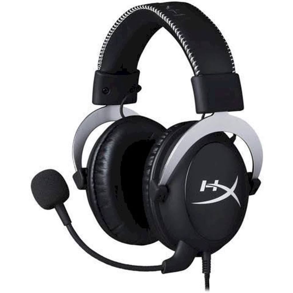 HyperX CloudX Gaming Headset (Certified Refurbished) - Silver