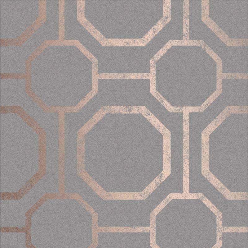 Graham u0026 Brown Sashiko Rose Gold Wallpaper
