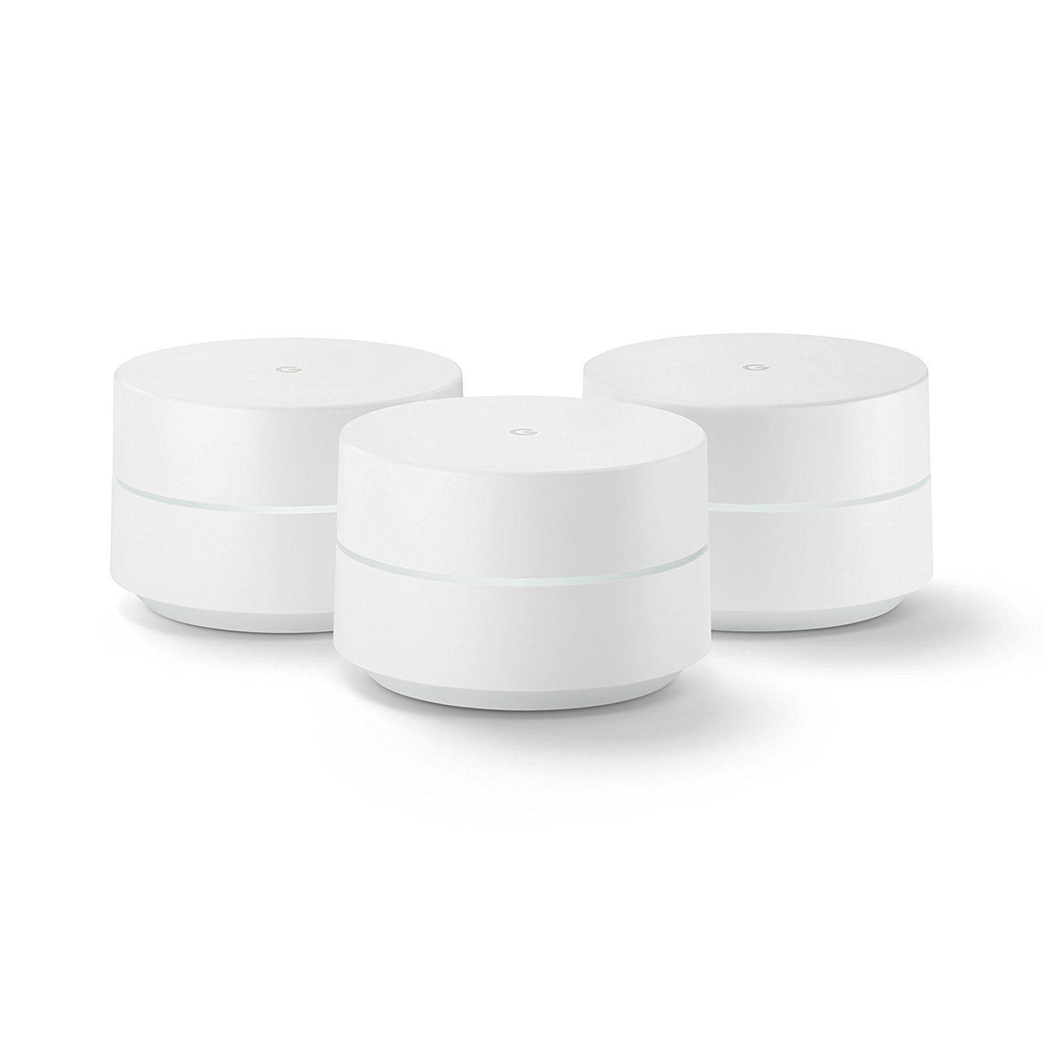 Google Dual Band Home Wi-Fi System Set with 3 Access Points - White AC-1304