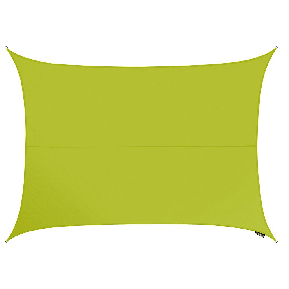 Kookaburra 16ft 5x22 x 13ft 1x22 Lime Green Waterproof Woven Rectangle Sail Shade