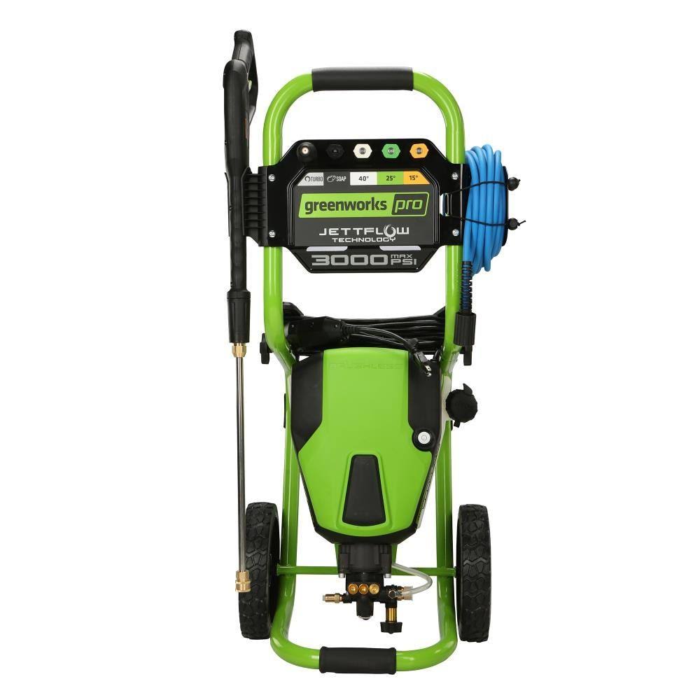 Greenworks Pro 3000-PSI 2-GPM Cold Water Electric Pressure Washer
