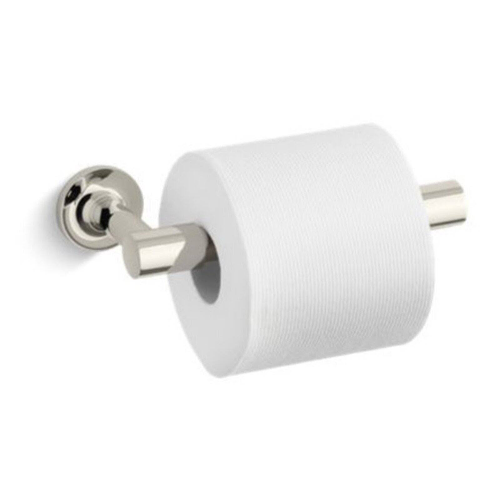 Kohler K-14377-SN Purist Toilet Paper Holder - Vibrant Polished Nickel