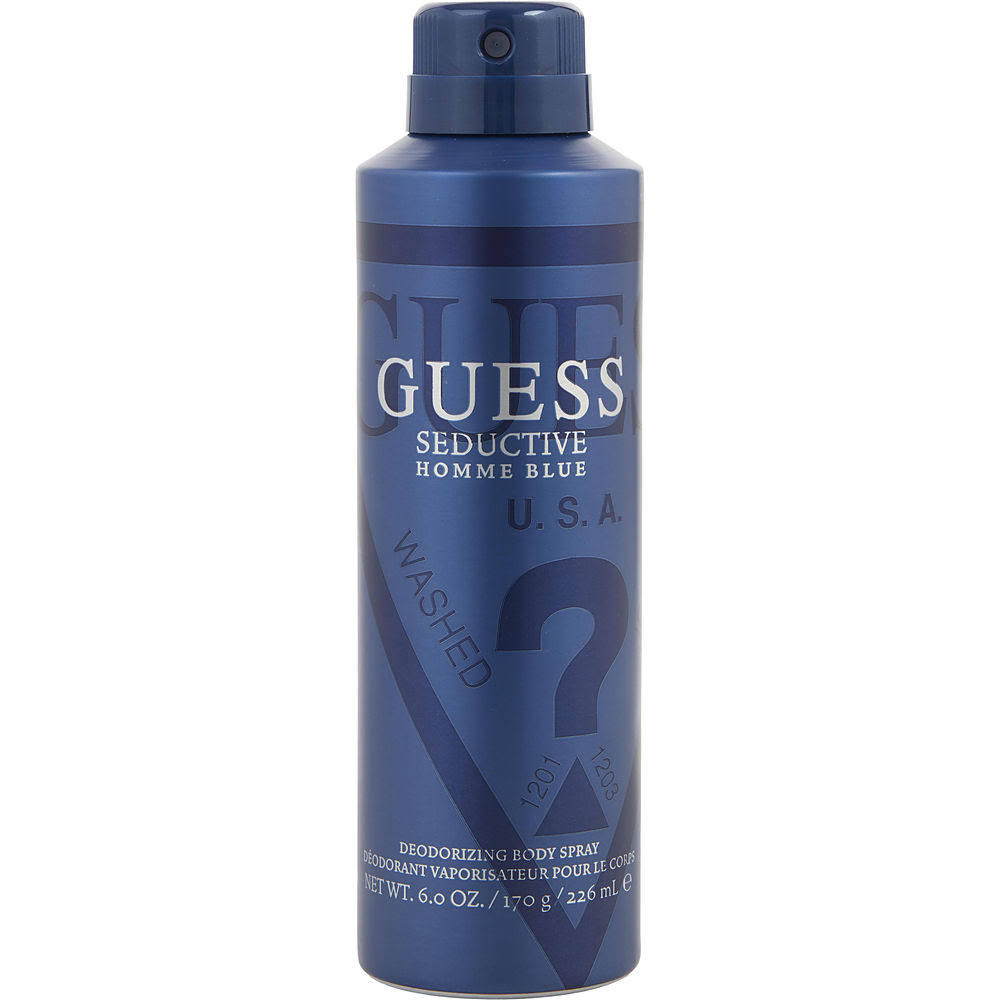 Guess Seductive Homme Blue For Men Body Spray 6 Oz By Guess