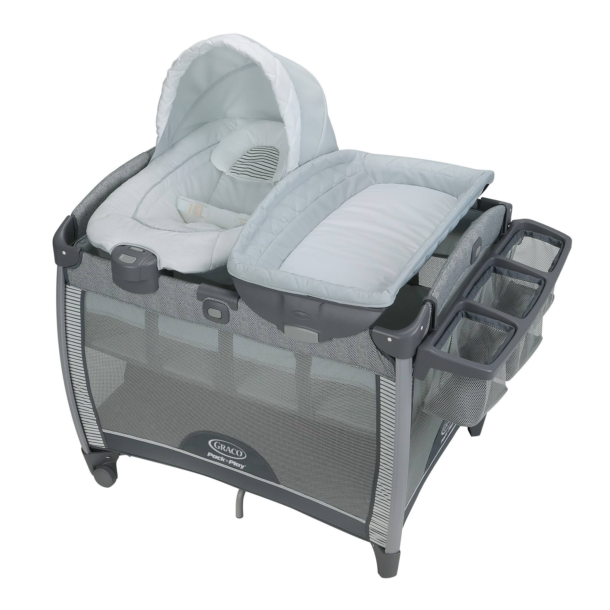 Graco Pack &n Play Playard Quick Connect Portable Bouncer, Raleigh