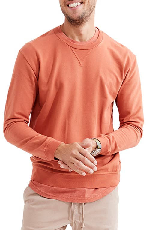 Goodlife Micro Terry Crewneck Sweatshirt | Clay