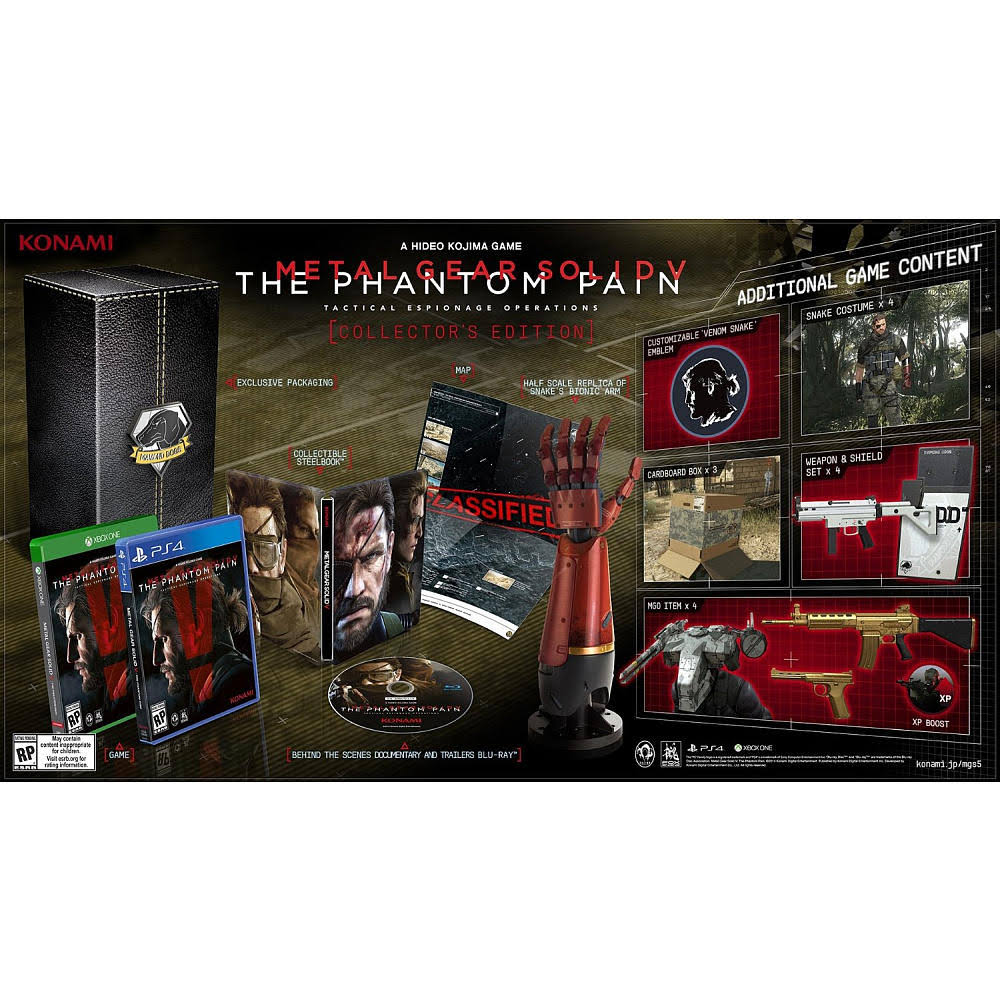 Metal Gear Solid V: The Phantom Pain Collector&s Edition - PlayStation 4