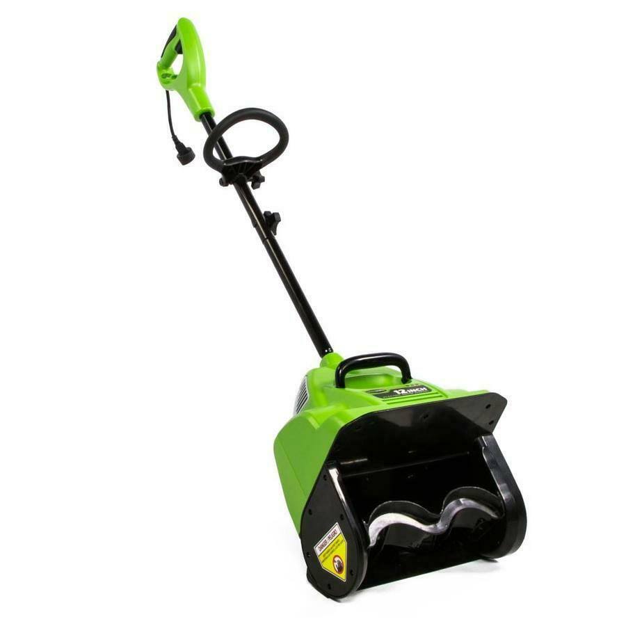 Greenworks 8-Amp 12-in Corded Electric Snow Blower - 2601002