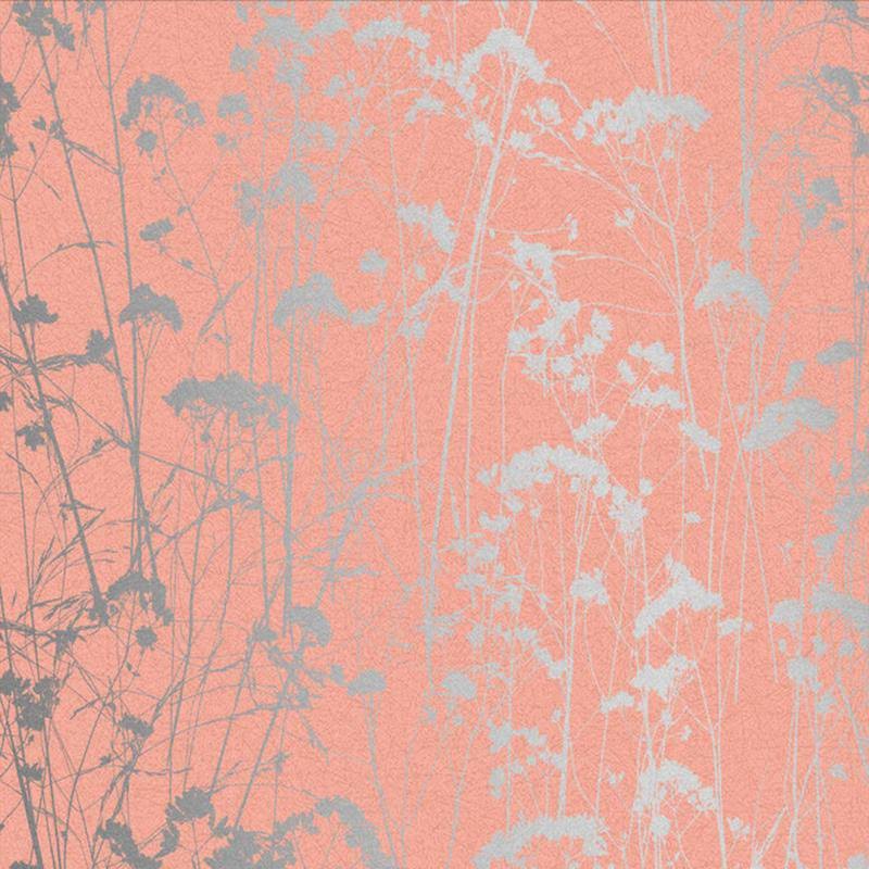 Graham u0026 Brown Grace Coral Wallpaper