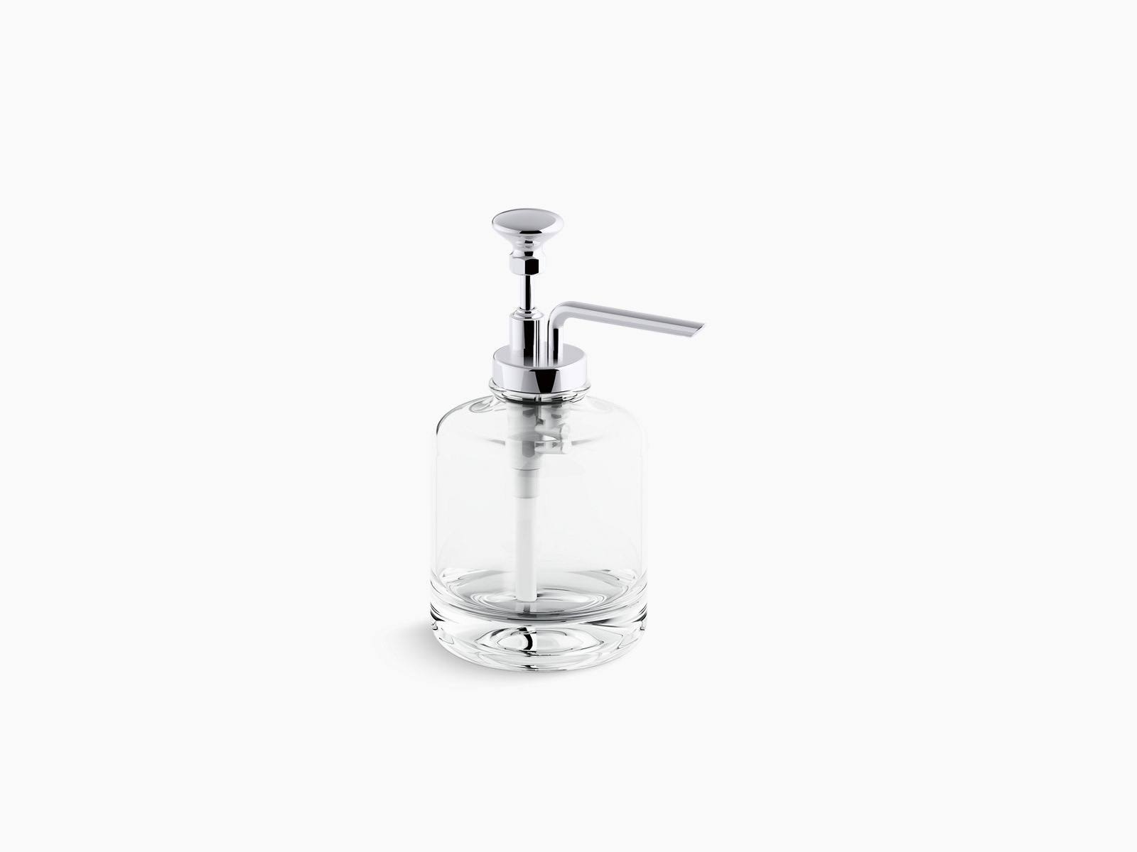 KOHLER K-98630-CP Artifacts Soap Dispenser Assembly, Polished Chrome
