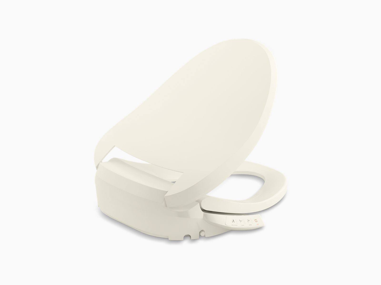Kohler 18751-96 C3 -050 Bidet Toilet Seat, Elongated - Biscuit