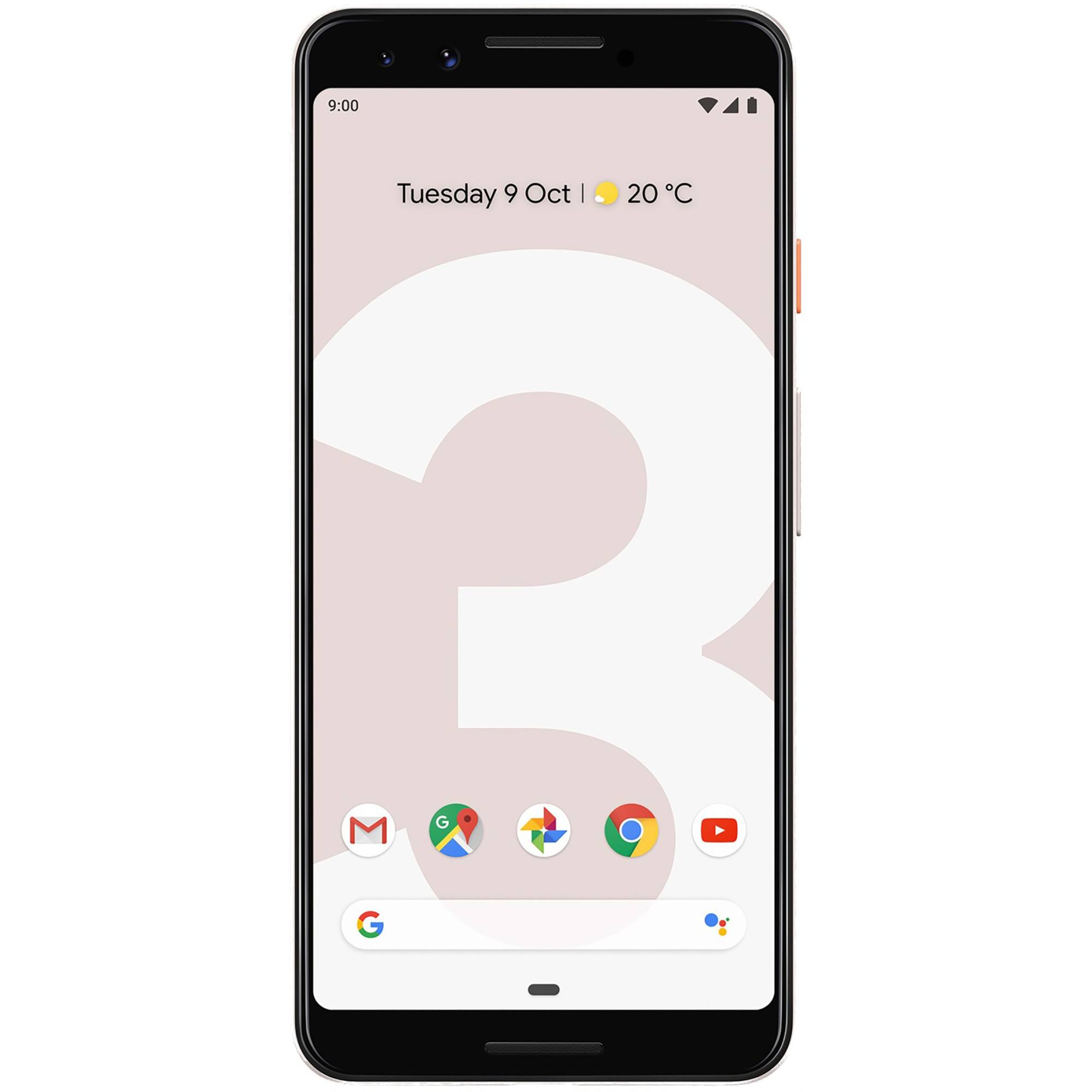 Google Pixel 3 64GB Unlocked GSM 4G LTE Android Phone w/ 12.2mp Rear u0026 Dual 8MP Front Camera - Not Pink (Refurbished)