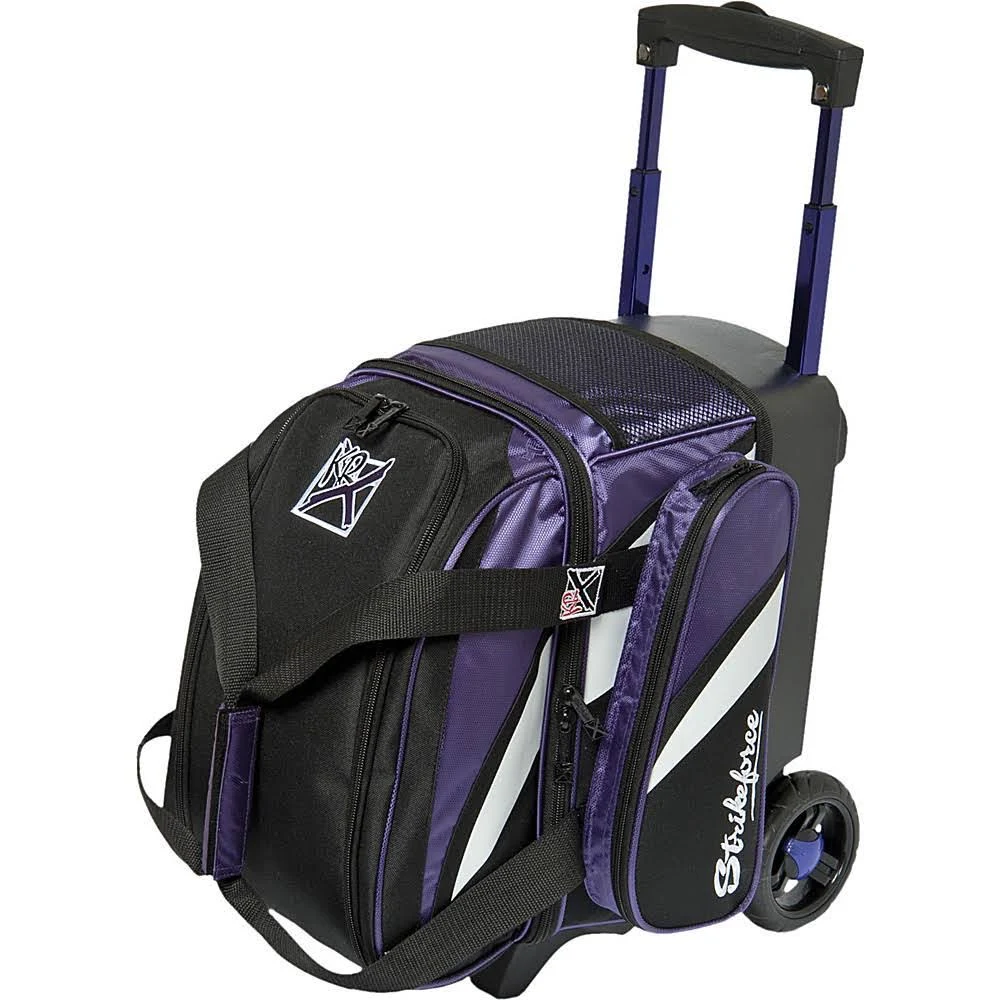 KR Strikeforce Cruiser Single Roller Bag Purple White Black