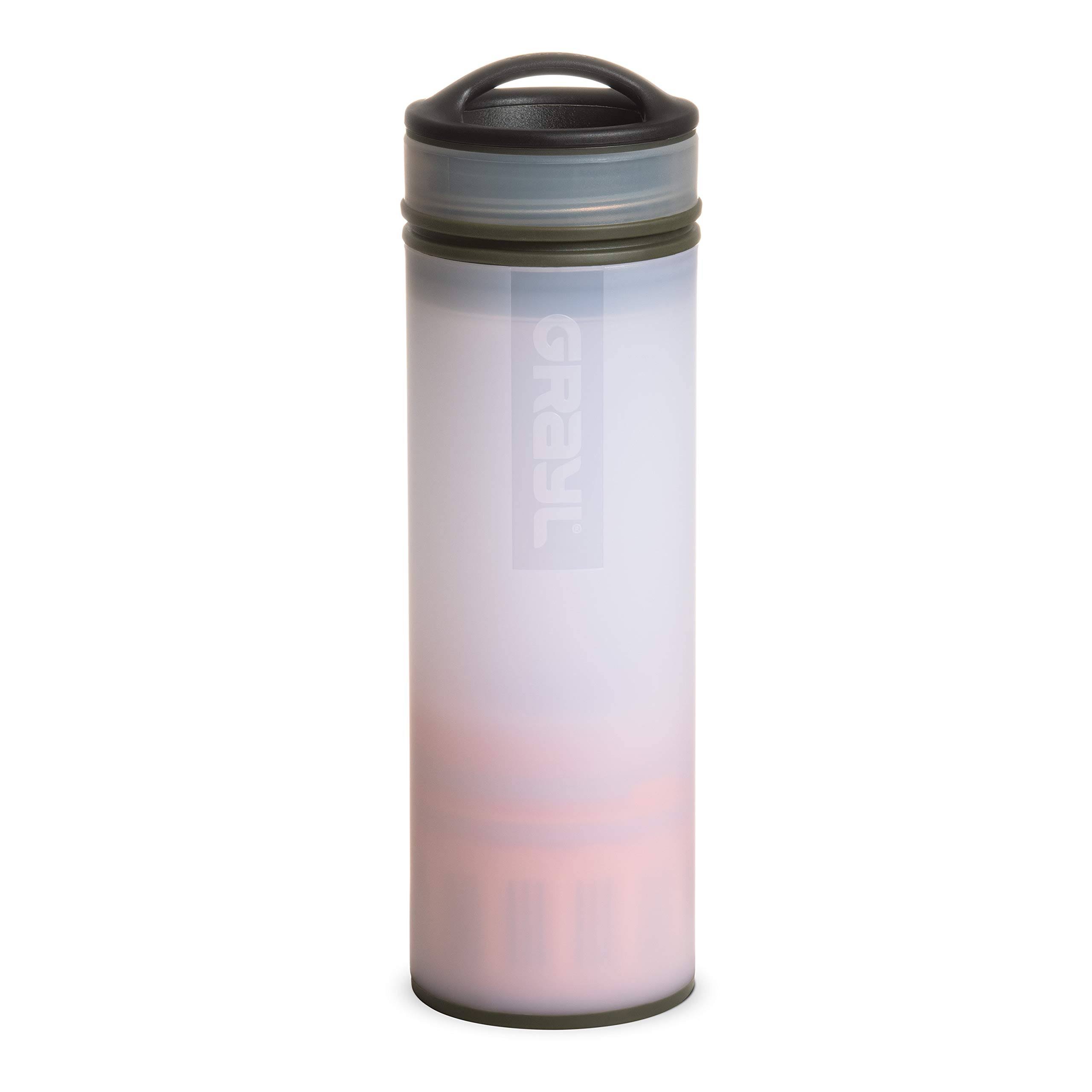 Grayl Ultralight Compact Purifier Bottle Alpine White