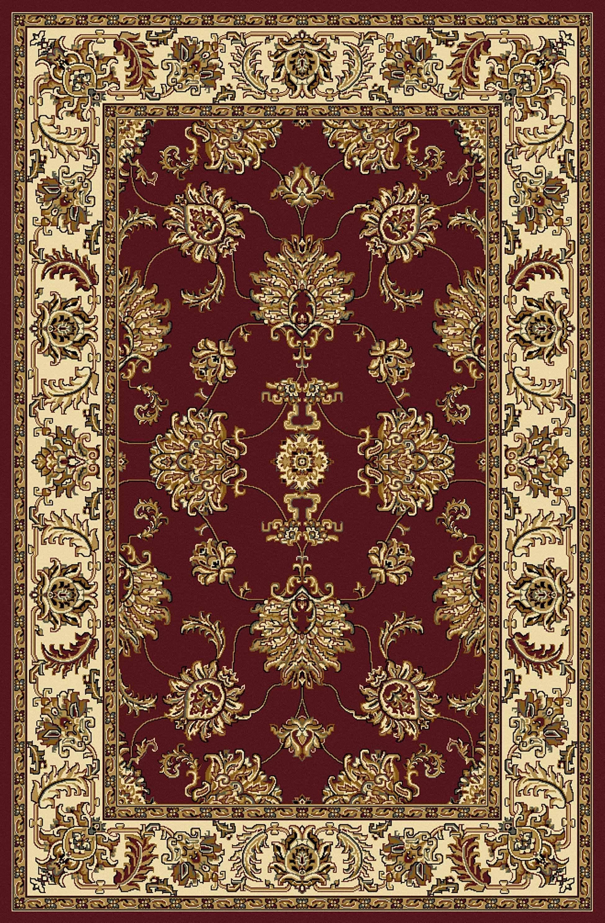 Radici Noble 1330 Burgundy Area Rug